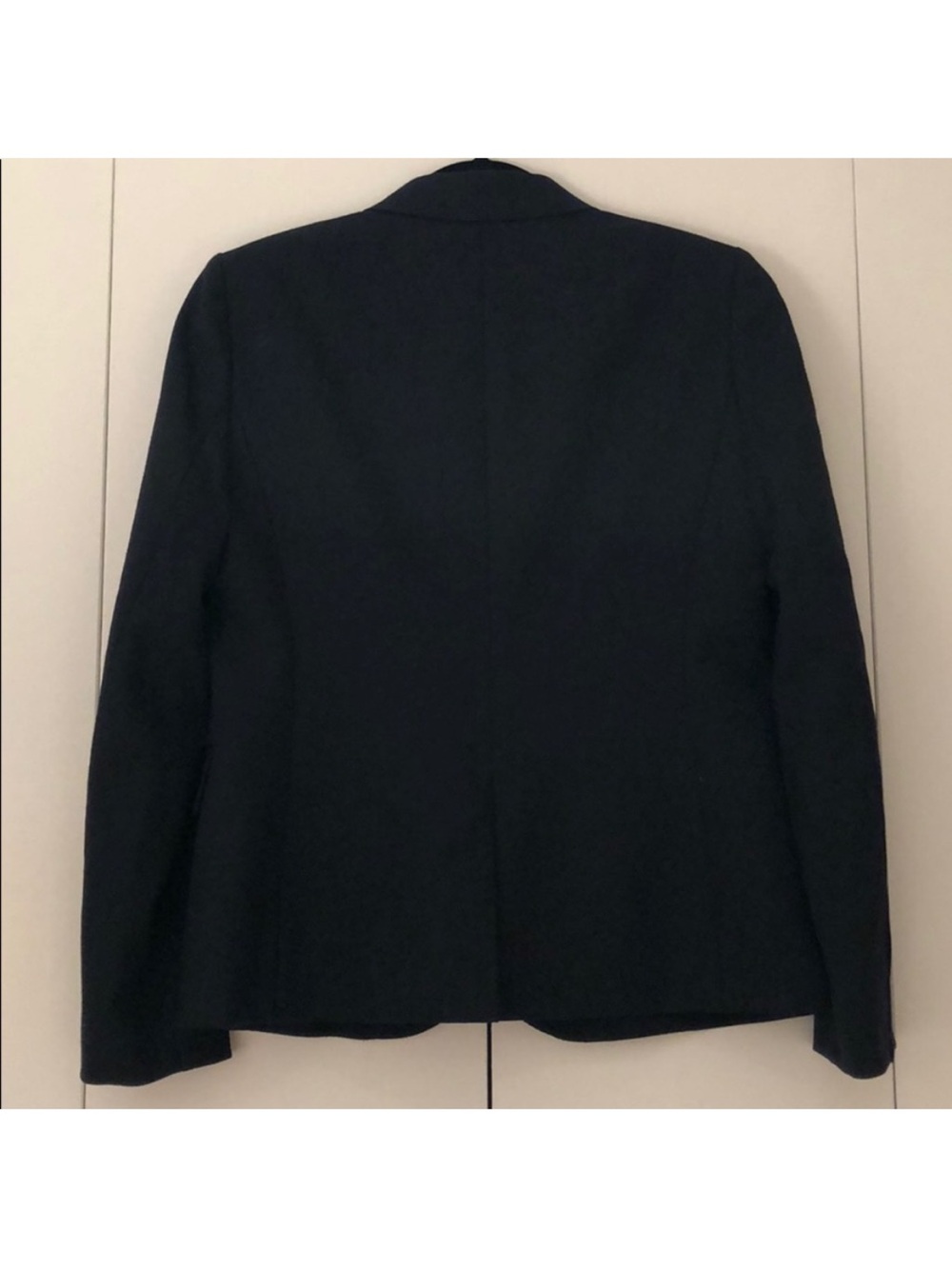 J Crew Classic Navy Women's Blazer Jacket - Tailored Two-Button - Picture 5 of 6